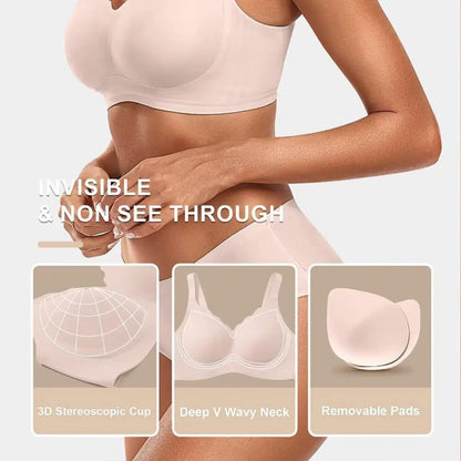 Silken Wave Full-Cover Bra